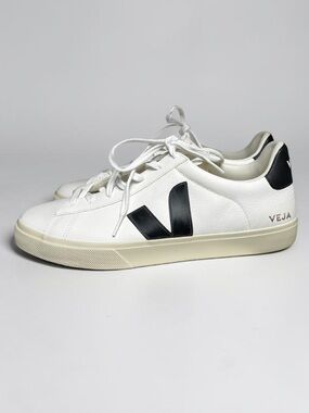 🌻NEW VEJA Campo Sneakers | Men's US Size 12.5 | Chrome Free/Extra White/Black